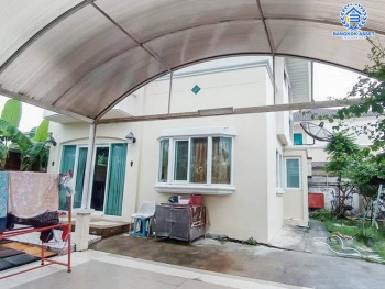 *****บ้านเดี่ยวมือสองย่านนนทบุรี ม.ศุภาลัยการ์เด้นวิลล์ กาญจนาภิเษก หลังมุม! เนื้อที่มากถึง 52.3 ตร.ว. ฟังก์ชัน 3 ห้องนอน 2 ห้องน้ำ 2 ที่จอดรถ ทำเลใกล้ใจกลางเมือง เดินทางสะดวก เชื่อมต่อถ.กาญจนาภิเษก, ถ.นครอินทร์